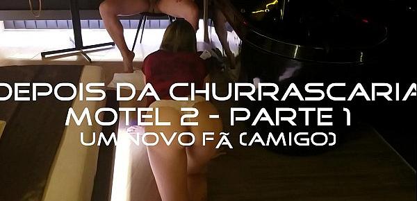  Cristina Almeida grávida na churrascaria com outro homem, o corno do marido segue eles filmando tudo, depois ela foi a sobremesa | Motel 2 | Parte 12